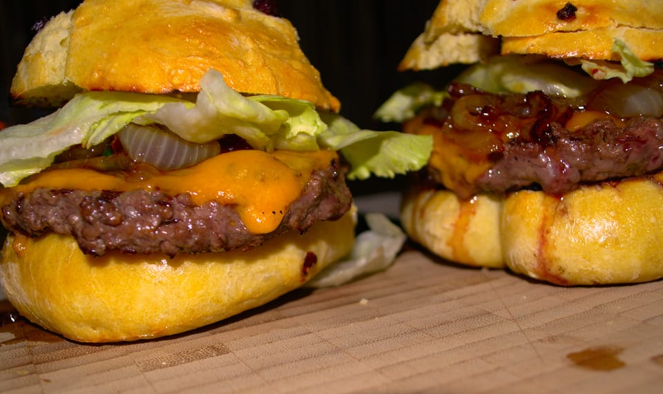 Burger vom Weideochsen