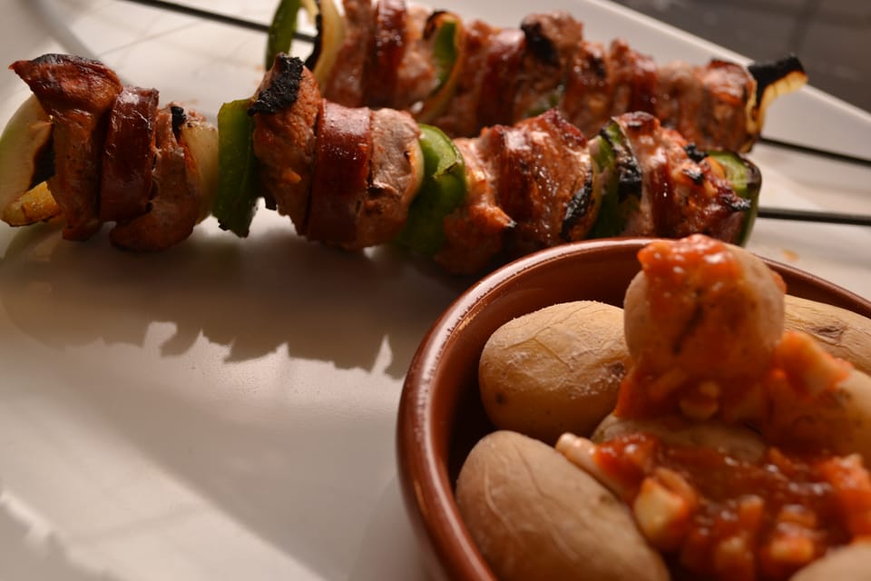 Portweinfilet Chorizo Spieße